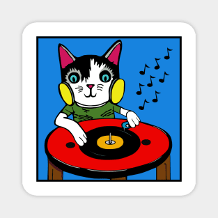 DJ Cat Magnet