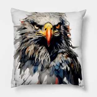 American Eagle: Never Act Like Prey Pillow