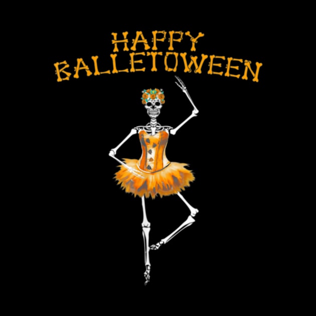 Happy Ballet o ween Dancing Skeleton Halloween Costume by Sinclairmccallsavd