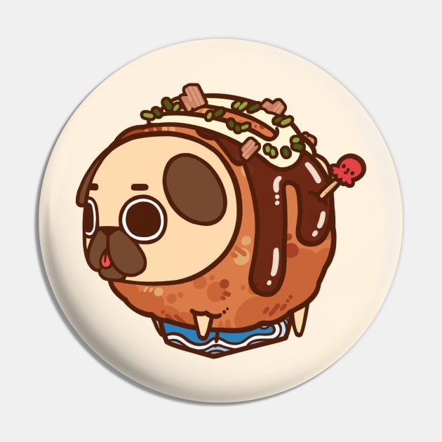 Takoyaki Puglie Pin by Puglie Pug 