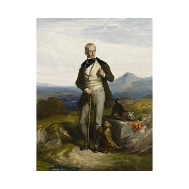 Sir Walter Scott by William Allan by Classic Art Stall