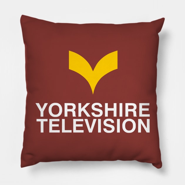 Yorkshire TV Channel Pillow by devinaabraha