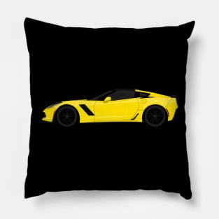 Z06 YELLOW Pillow