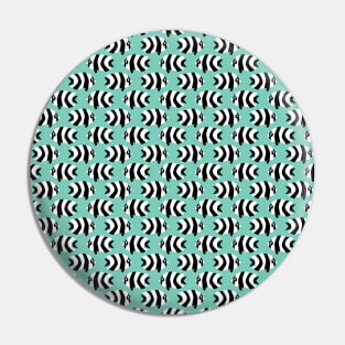 Tropical coral reef fish repeating pattern Pin