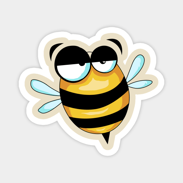 Cute Bee Magnet by Rebel Merch