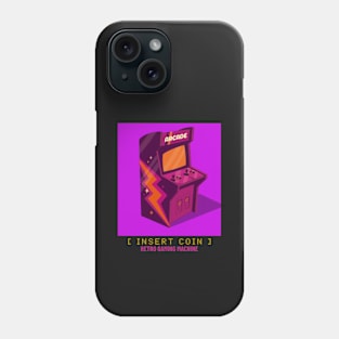 Retro gaming arcade anime style Phone Case