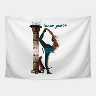 Pharaonic yoga Tapestry