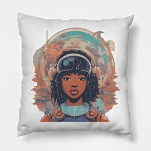 Future Woman Pillow