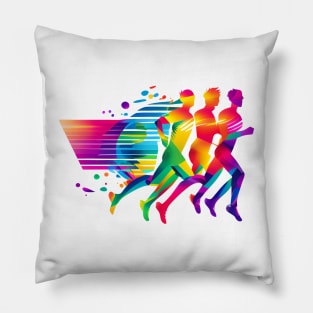 Run for Health Pillow