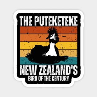 The Puteketeke - Bird of the Century Magnet