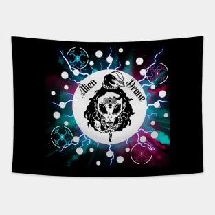 alien drone anarchy Tapestry