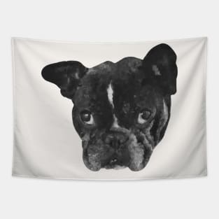 Boston Terrier Dog Painting Tapestry