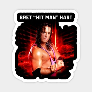 Bret Hitman Hart Magnet