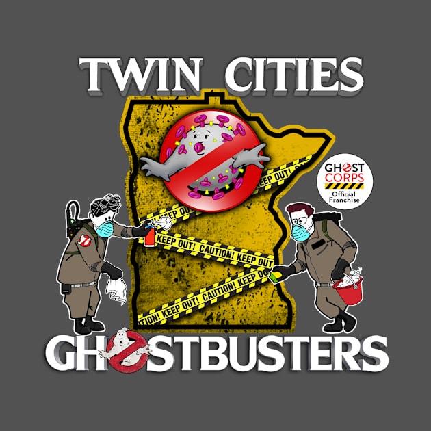 Twin Cities Ghostbusters Coronavirus Logo by TCGhostbusters