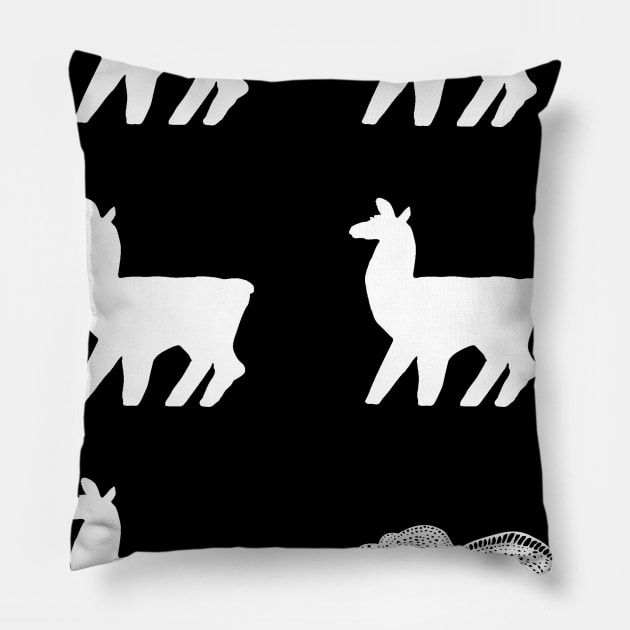 Llama llama llama chameleon Pillow by DANPUBLIC