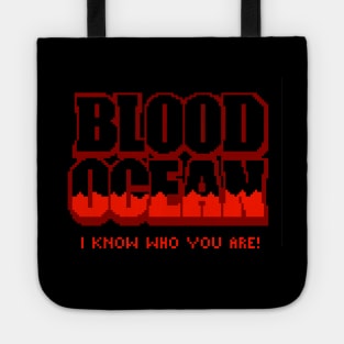 BLOOD OCEAN pixel art Tote