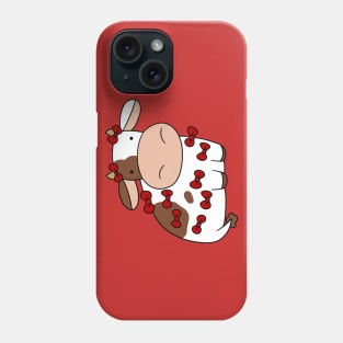 Cow Covered in Bows Phone Case