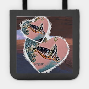 Hawaiian rescue sea turtle dive Tote