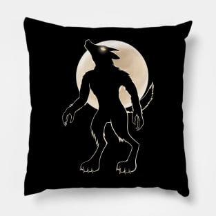 Full Moon Werewolf Pillow