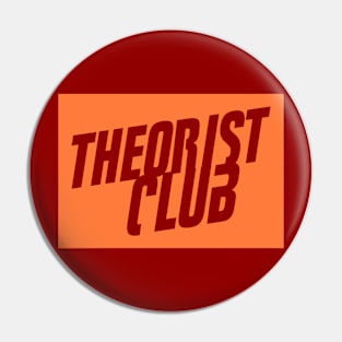 Theorist Club logo box Pin