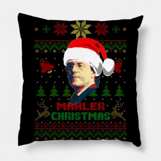 Gustaf Mahler Mahler Christmas Pillow