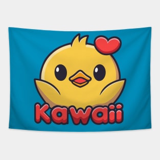 Cute Kawaii Duck Tapestry