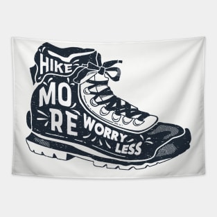 Hike More Worry Less Tapestry