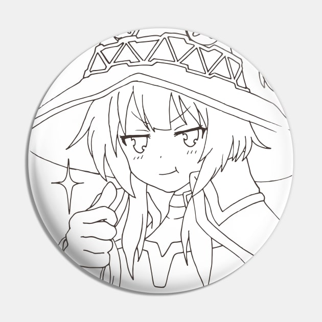 Megumin Sketch [Anime] Pin by Tad