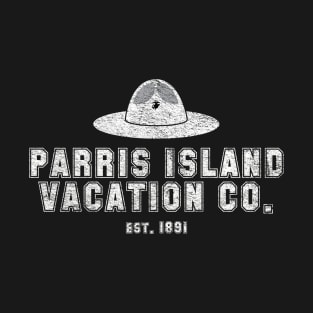 Parris Island Vacation Co. for Marines and Veterans T-Shirt