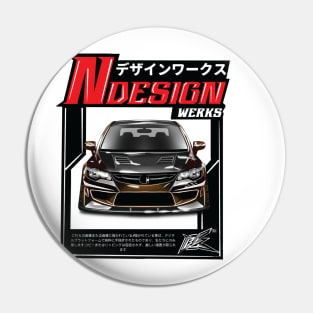 honda civic fd2 pearl black Pin