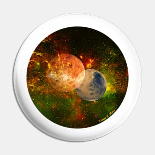 Venus & Mars in Love Venn diagram Pin