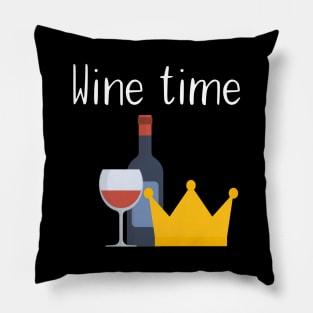 Wine time Pillow