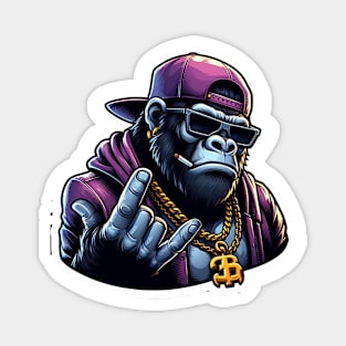 Gangsta Gorilla Magnet