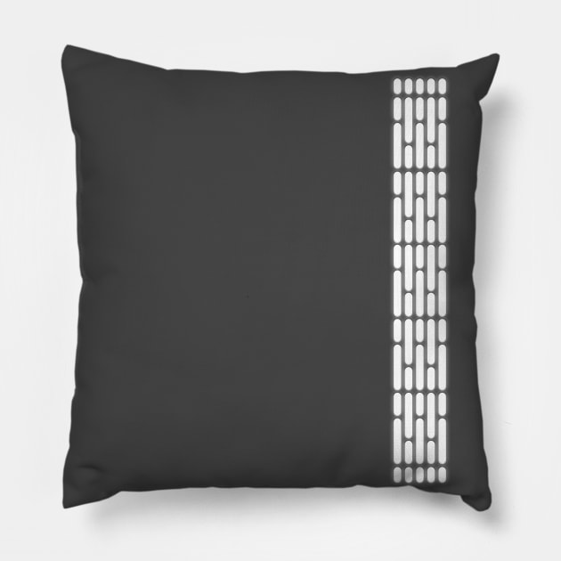 Dark Side Lights Pillow by LazyDayGalaxy