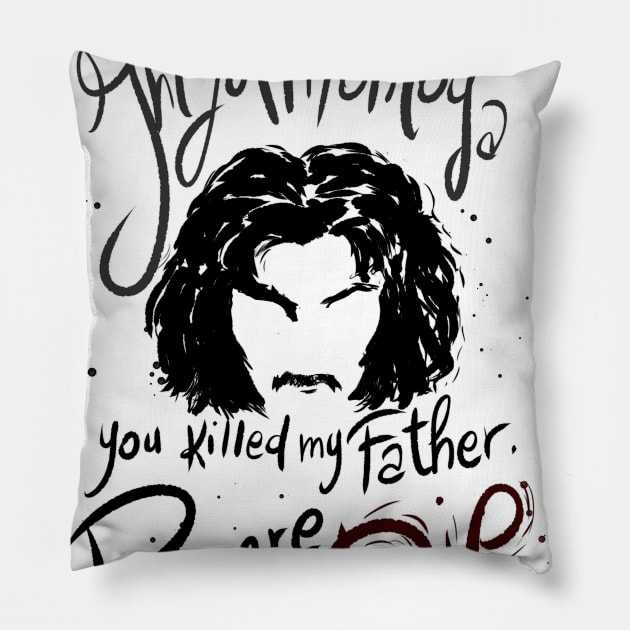 Prepare to die Pillow by OctobersArt