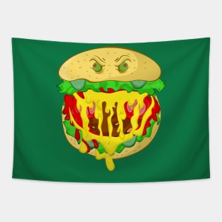 Monster Burger Tapestry