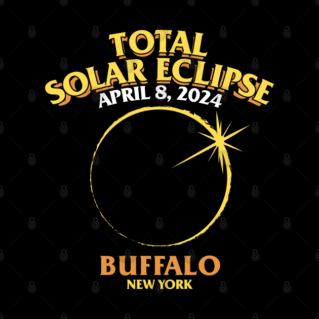 Total Solar Eclipse 2024 - Buffalo, NY by LAB Ideas