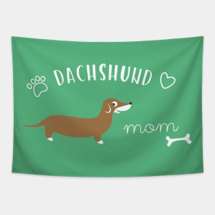 Dachshund Mom Tapestry