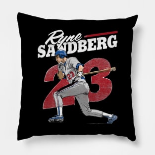 ryne sandberg retro Pillow