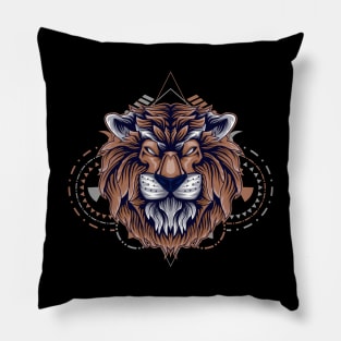 lion emblem Pillow