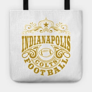 Vintage Retro Indianapolis Colts Football Tote