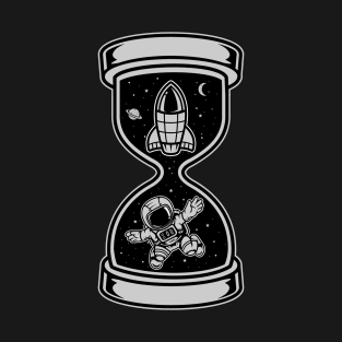 Astronaut Clock T-Shirt