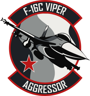 F-16 Viper Aggressor Magnet