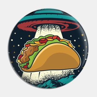 Taco Abduction Pin