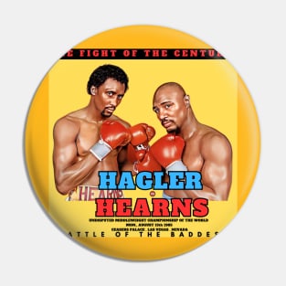 Hagler vs Hearns - The Fight of The Century Pin