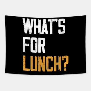 What's for Lunch Funny Lunch Lady Tapestry