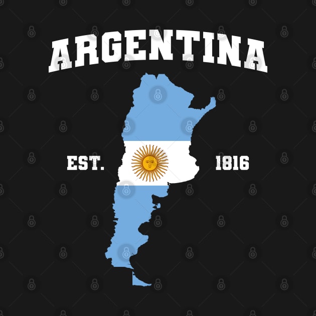 Argentina Est. 1816 by Zakzouk-store