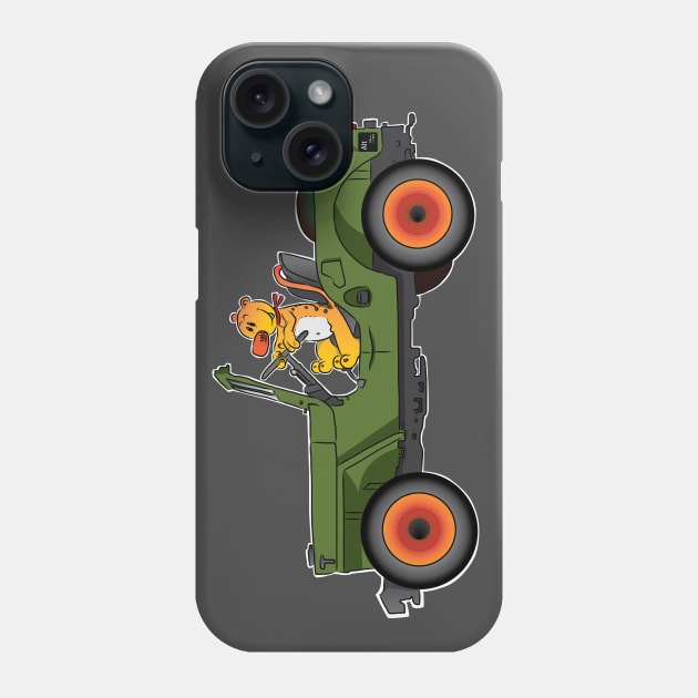 Jeep Animal Phone Case by AltTabStudio