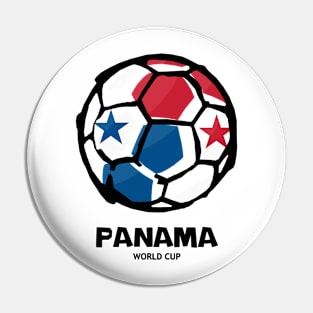 Panama Football Country Flag Pin