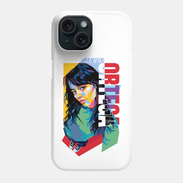 Jenna Wednesday Ortega Phone Case by Laksana Ardie Store